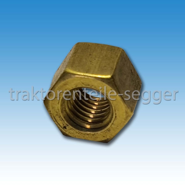 Krümmermutter Messing Deutz